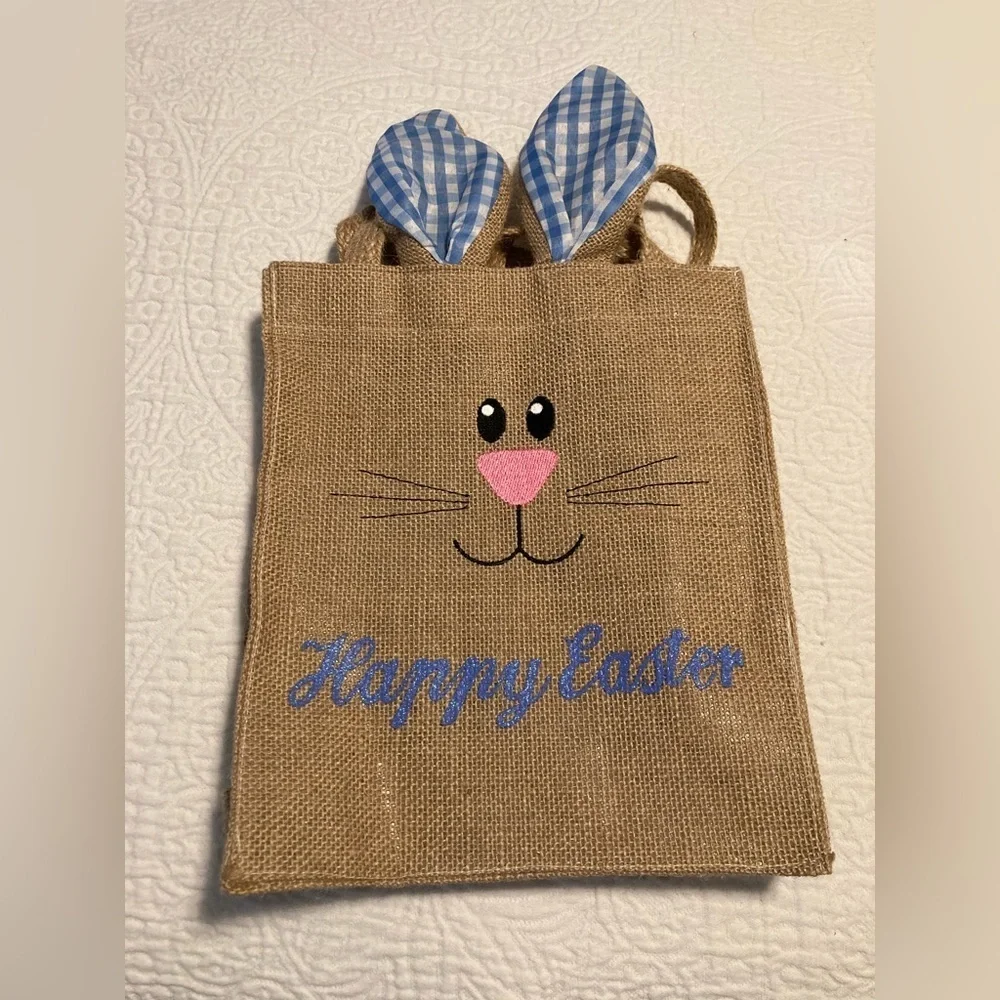NWOT Easter Bunny reusable tote bag
